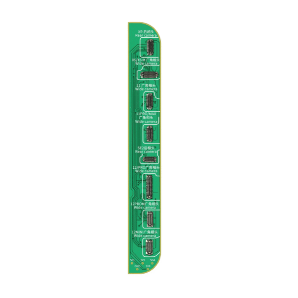 Placa de Cámara Gran Angular para iPhone XR-12PM JCID