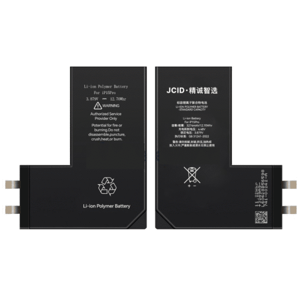 Batería para iPhone 15 Pro High Capacity 3430 mAh sin flex