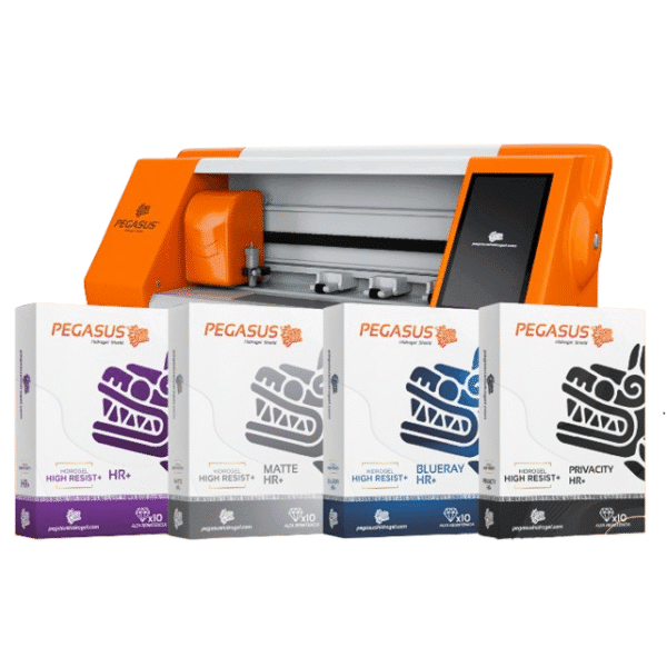 Pack Cortadora de Hidrogel Libre Pegasus con 100 Laminas de Hidrogel Gratis