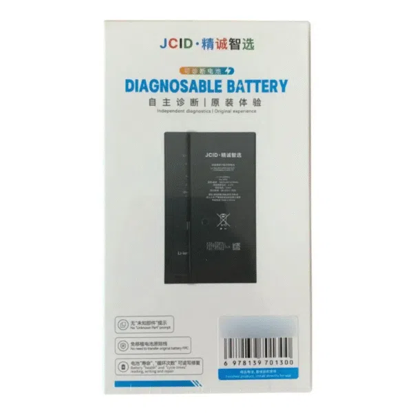 Batería de Diagnostico para iPhone 14 Pro High Capacity 3480 mAh JCID - Imagen 2