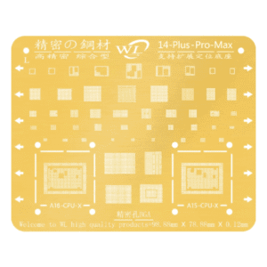 Stencil de Cpu y Circuitos Integrados para iPhone Serie 14 WL