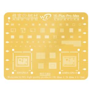 Stencil de Cpu y Circuitos Integrados para iPhone Serie 16 WL