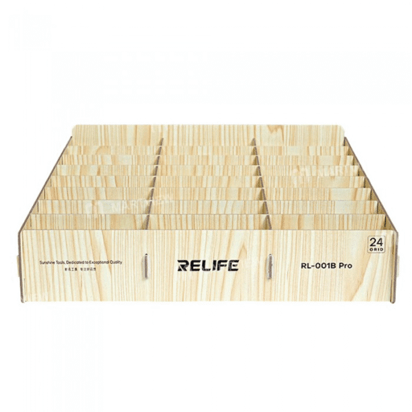Organizador de madera de 24 compartimentos RL-001B Pro Relife