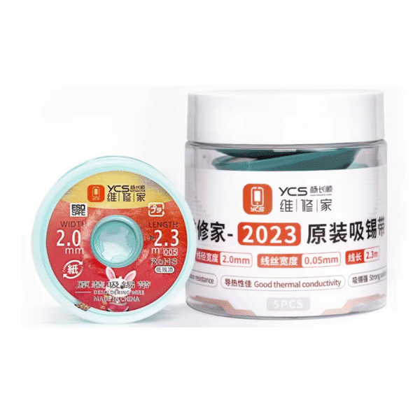 Malla para Desoldar 2023 YCS 2.0mm (005) - Imagen 2