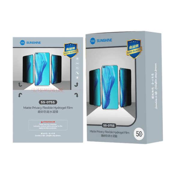 Láminas de Hidrogel SS-075S Sunshine 50 Pcs